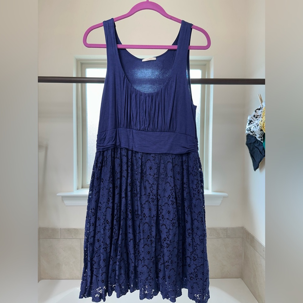 ModCloth Lace Skater Dress